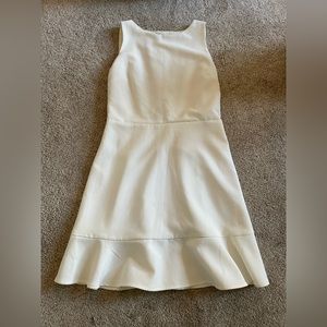 Rebecca Minkoff white mini dress